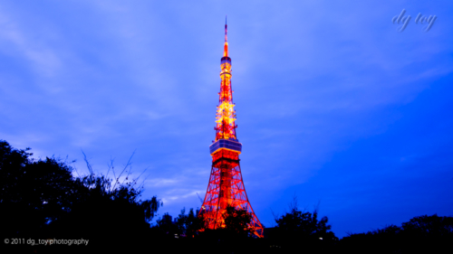東京タワーの麓へ