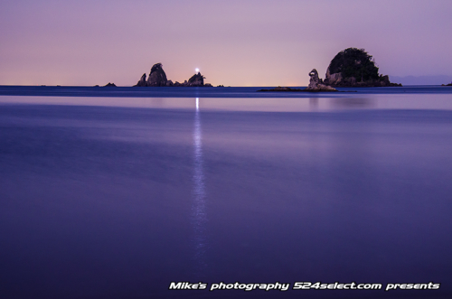 西伊豆 大田子海岸の薄明 Twilight IZU Japan Landscape