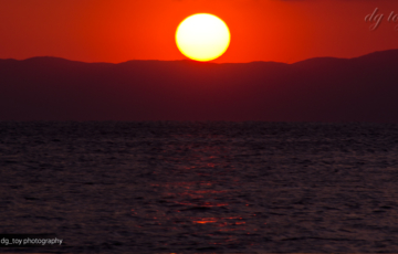 城ヶ島の夕陽