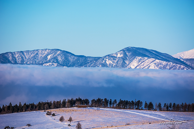 雲海と雪の山々〜冬の雪山に風景写真を撮りに行く信州路！雲海撮影が楽しくなる冬の風景