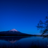 夜の逆さ冨士はここで撮る！田貫湖 湖畔からの星空と月の出！富士山と満天の星空撮影に最適な場所